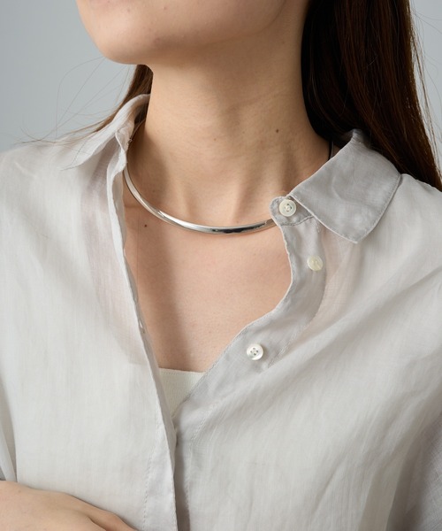 PUAL CE CIN（ピュアルセシン）の「メタルチョーカー（チョーカー・レディース・シルバー/ゴールド・FREE）」の5枚目の写真