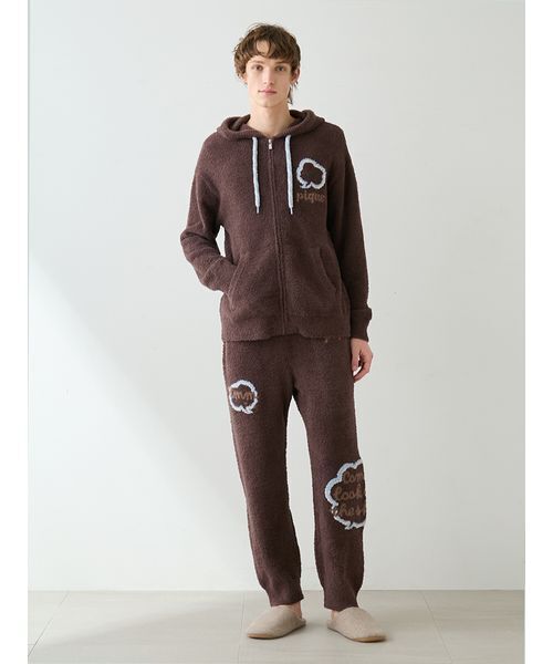 HOMME】ベビモコトークロゴパーカ（ルームウェア/パジャマ）｜gelato