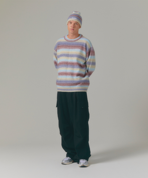 LMCの「OVAL OMBRE BRUSHED KNIT SWEATER charcoal（ニット/セーター・レディース・その他・S/M/L）」の2枚目の写真