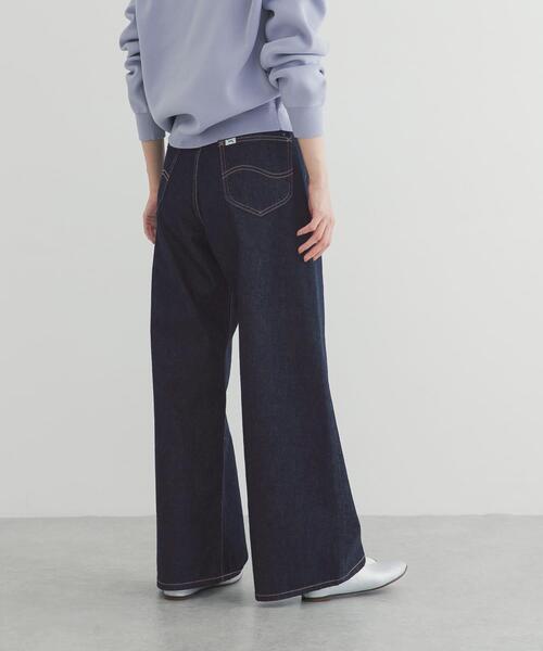 Lee（リー）の「『別注』Lee101×DOORS　WIDE PANTS（デニムパンツ・レディース・インディゴブルー/ライトインディゴブルー/ワンウォッシュ・SMALL/MEDIUM/LARGE/X-SMALL）」の13枚目の写真