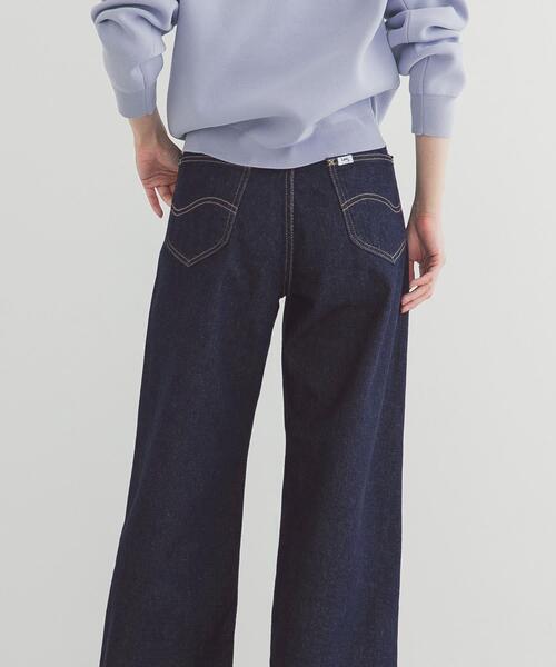 Lee（リー）の「『別注』Lee101×DOORS　WIDE PANTS（デニムパンツ・レディース・インディゴブルー/ライトインディゴブルー/ワンウォッシュ・SMALL/MEDIUM/LARGE/X-SMALL）」の18枚目の写真