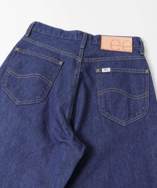 Lee（リー）の「『別注』Lee101×DOORS　WIDE PANTS（デニムパンツ・レディース・インディゴブルー/ライトインディゴブルー/ワンウォッシュ・SMALL/MEDIUM/LARGE/X-SMALL）」の12枚目の写真