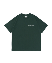 シグネチャーロゴ半袖Tシャツ(グリーン)