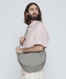 CARGOBROS（カーゴブロス）の「CB ハーフサークルビッグクロスバッグ (グレー)（メッセンジャーバッグ）」