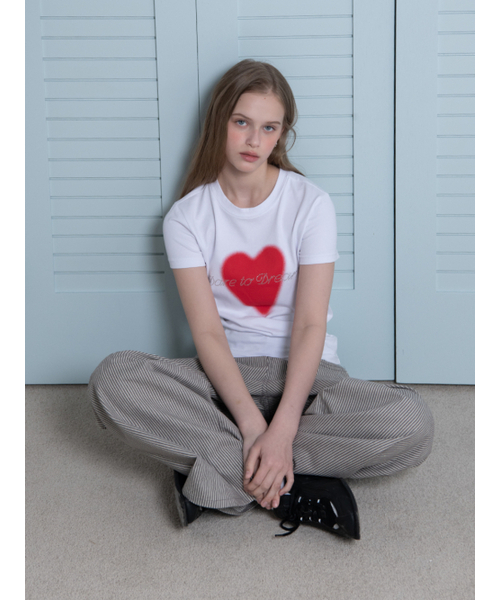 OAFISH(オアフィッシュ)の「DARE TO DREAM T-SHIRT, WHITE(Tシャツ/カットソー・レディース・その他・ONE SIZE)」の5枚目の写真