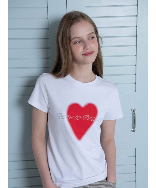 OAFISH(オアフィッシュ)の「DARE TO DREAM T-SHIRT, WHITE(Tシャツ/カットソー・レディース・その他・ONE SIZE)」の3枚目の写真