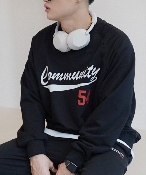 THE MILE（ザマイル）の「COMMUNITY 54  SWEAT MTM  [BLACK]（スウェット・メンズ・その他・L/M/S/XL）」の5枚目の写真