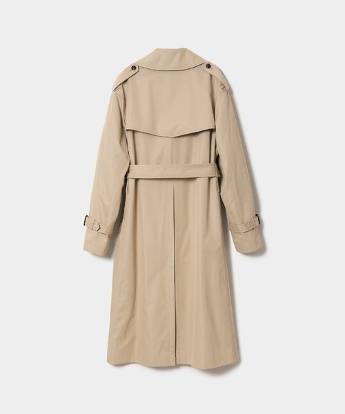 beautiful people（ビューティフルピープル）の「ultimate pima large fit trench coat（トレンチコート・レディース・サンドベージュ・36）」の5枚目の写真
