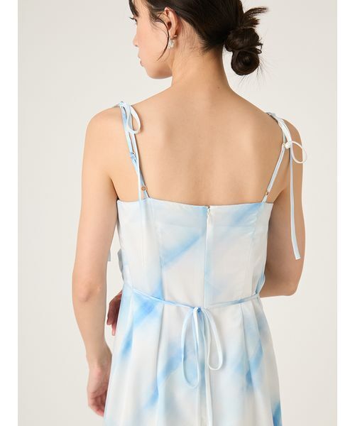 FRAY I.D（フレイアイディー）の「タックドレープキャミワンピース（ワンピース・レディース・アイボリー/ライトブルー/ブラウン・0/1）」の15枚目の写真