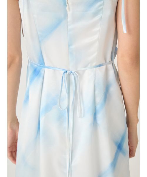 FRAY I.D（フレイアイディー）の「タックドレープキャミワンピース（ワンピース・レディース・アイボリー/ライトブルー/ブラウン・0/1）」の18枚目の写真