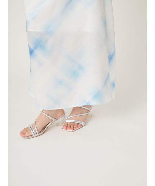 FRAY I.D（フレイアイディー）の「タックドレープキャミワンピース（ワンピース・レディース・アイボリー/ライトブルー/ブラウン・0/1）」の19枚目の写真