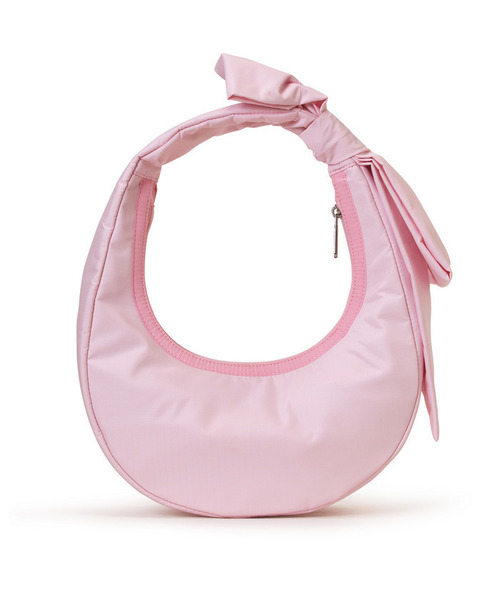 LeSportsac(レスポートサック)の「BOW CRESCENT SHOULDER ピンクボウズ(ショルダーバッグ・レディース・ピンク・FREE)」の6枚目の写真
