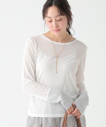 Elura | ≪前後2way≫スリーブラメ切り替えプルオーバー/655086(Tシャツ/カットソー)