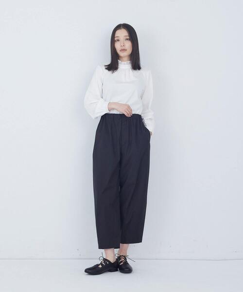 ADIEU TRISTESSE（アデュートリステス）の「綿ポリエステルイージーパンツ（その他パンツ・レディース・ブラック/ブラウン/ベージュ・38）」の11枚目の写真