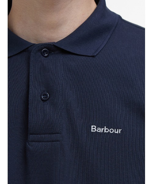 Barbour(バブアー)の「Hexham ポロシャツ オーバーサイズフィット(ポロシャツ・メンズ・ネイビー/ホワイト/ライトブルー/グリーン・42/36/38/40)」の7枚目の写真