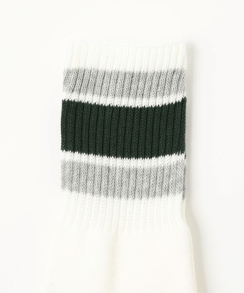 BEAMS HEART(ビームスハート)の「ライン パイル ソックス(ソックス/靴下・レディース・サックスブルー/グリーン/イエロー・ONE SIZE)」の4枚目の写真