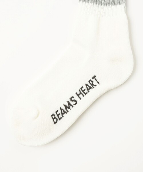 BEAMS HEART(ビームスハート)の「ライン パイル ソックス(ソックス/靴下・レディース・サックスブルー/グリーン/イエロー・ONE SIZE)」の5枚目の写真