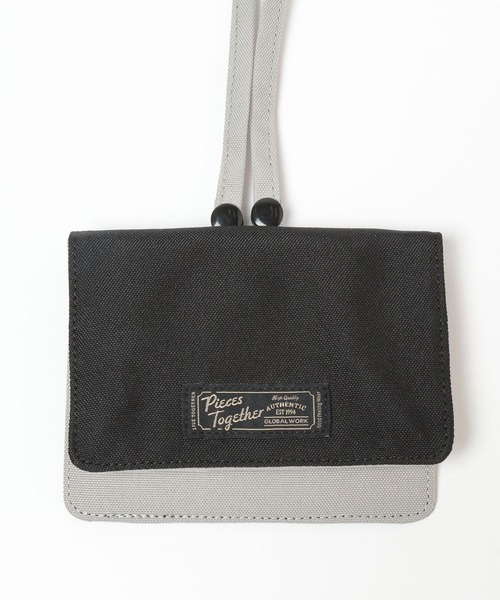 GLOBAL WORK（グローバルワーク）の「洗えるスクール移動ポケット/641389（ショルダーバッグ・キッズ・ホワイト/ブルー系その他4/ブラック・FREE）」の16枚目の写真
