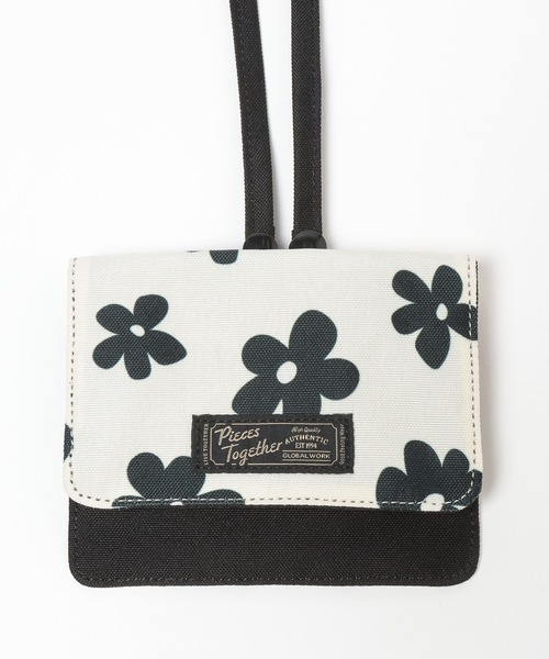 GLOBAL WORK（グローバルワーク）の「洗えるスクール移動ポケット/641389（ショルダーバッグ・キッズ・ホワイト/ブルー系その他4/ブラック・FREE）」の17枚目の写真