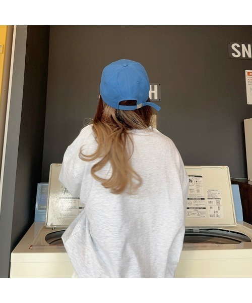 Flugge(フラッジー)の「パリロゴcap(キャップ・レディース・ブラック/ブルー・FREE)」の4枚目の写真