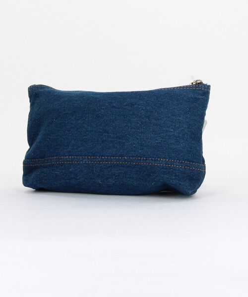 FREAK'S STORE（フリークスストア）の「LEVI'S/リーバイス デニム ポーチ/SMALL POUCH（ポーチ・レディース・ネイビー・ONE SIZE）」の3枚目の写真