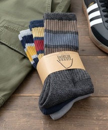 SIERRA DESIGNS | 【SIERRA DESIGNS】シエラデザインズ 3P Line Crew Socks ライン クルーソックス 靴下 3足組 SD710AS(ソックス/靴下)