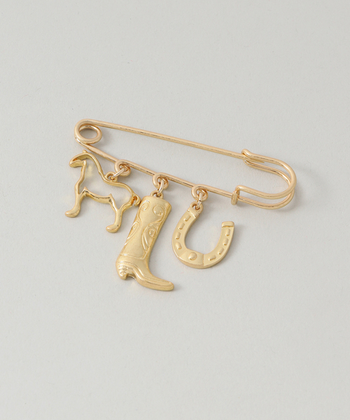 IENA(イエナ)の「《WEB限定/追加2》IENA CHEVAL 3ROW ブローチA(その他小物・レディース・ゴールド・FREE)」の6枚目の写真