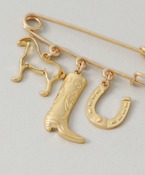 IENA(イエナ)の「《WEB限定/追加2》IENA CHEVAL 3ROW ブローチA(その他小物・レディース・ゴールド・FREE)」の7枚目の写真