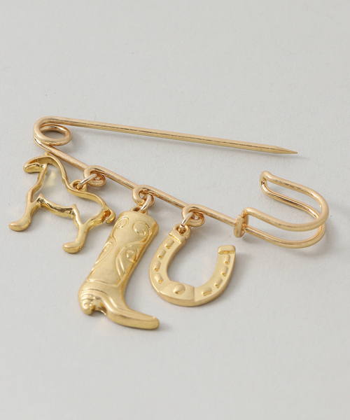 IENA(イエナ)の「《WEB限定/追加2》IENA CHEVAL 3ROW ブローチA(その他小物・レディース・ゴールド・FREE)」の9枚目の写真