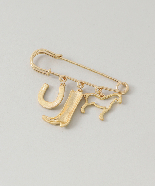 IENA(イエナ)の「《WEB限定/追加2》IENA CHEVAL 3ROW ブローチA(その他小物・レディース・ゴールド・FREE)」の10枚目の写真