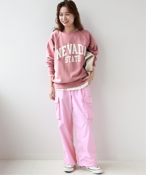 JOURNAL STANDARD relume（ジャーナルスタンダード　レリューム）の「《WEB限定追加》NEVADAロゴスウェット（スウェット・レディース・ピンク・FREE）」の2枚目の写真