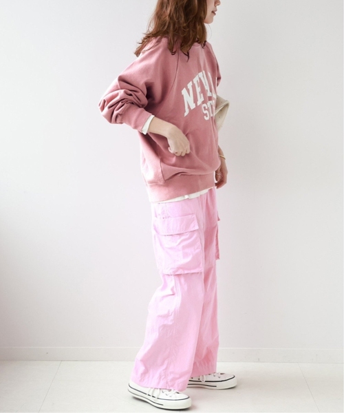 JOURNAL STANDARD relume（ジャーナルスタンダード　レリューム）の「《WEB限定追加》NEVADAロゴスウェット（スウェット・レディース・ピンク・FREE）」の3枚目の写真