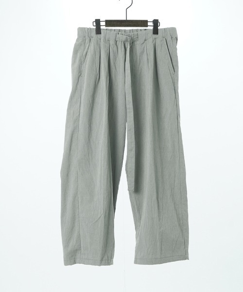 EGO TRIPPING（エゴトリッピング）の「mp14646- DRESSYEASE TRUSERS pique イージートラウザーパンツ(626652)（その他パンツ・メンズ・ライトグレー/チャコール/ベージュ・33/31/29）」の11枚目の写真