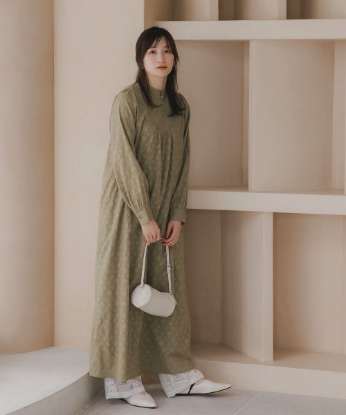 slattgir（スラットジール）の「高身長　ブロックレースワイドパンツ（トールサイズ）Essenave（その他パンツ・レディース・ブラック/オフホワイト・T5L/T4L/T3L/TLL/TL/TM）」の8枚目の写真