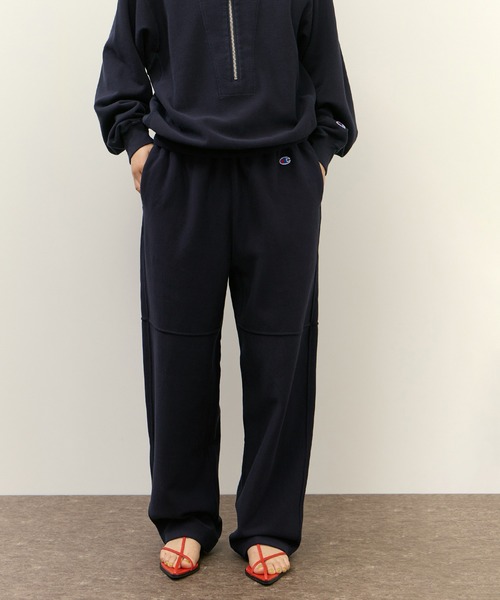 Champion for ADAM ET ROPE'】別注 SWEAT WIDE PANTS（その他パンツ