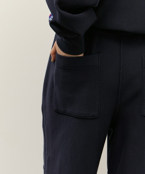 Champion（チャンピオン）の「【Champion for ADAM ET ROPE'】別注 SWEAT WIDE PANTS（その他パンツ・レディース・ネイビー/オフホワイト/ブラウン系その他3・S/M）」の7枚目の写真