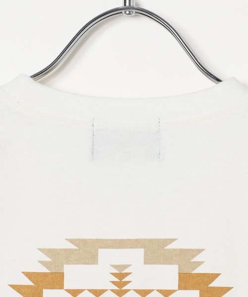 PENDLETON（ペンドルトン）の「【PENDLETON(ペンドルトン)】別注バックプリントTシャツ26SS(KIDS)（Tシャツ/カットソー・キッズ・ブルー/オフホワイト/チャコール・150cm/140cm/130cm/120cm/110cm）」の11枚目の写真