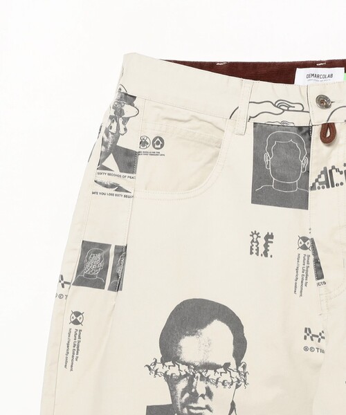 DEMARCOLAB（デマルコラブ）の「DeMarcoLab / HEAD LIKE A HOLE WORK PANT（チノパンツ・メンズ・ナチュラル/ネイビー・M/XL/L）」の4枚目の写真