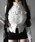 me+em select�i�~�[���Z���N�g�j�́u�y �Qcolor �z�X�^���h�J���[�x���e�b�h�_�u���W�b�v�X�����g�b�v�X �^ stand collar belted double zip slim tops�i���̑��g�b�v�X�j�v�b�z���C�g