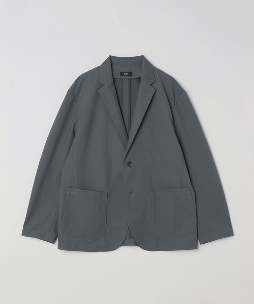 SHIPS(シップス)の「SHIPS:〈洗濯機可能〉FIELD SENSOR(R) ジャケット(セットアップ対応)(テーラードジャケット・メンズ・チャコールグレー/オリーブ/ブラック・X-LARGE/LARGE/MEDIUM/SMALL)」の7枚目の写真