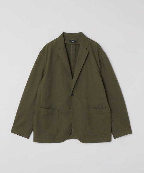 SHIPS(シップス)の「SHIPS:〈洗濯機可能〉FIELD SENSOR(R) ジャケット(セットアップ対応)(テーラードジャケット・メンズ・チャコールグレー/オリーブ/ブラック・X-LARGE/LARGE/MEDIUM/SMALL)」の5枚目の写真