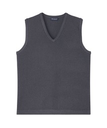 Pitta Re:) | ニット メッシュ編地ベスト メンズ(ベスト)