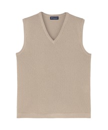Pitta Re:)（ピッタリ）の「ニット メッシュ編地ベスト メンズ（ベスト）」