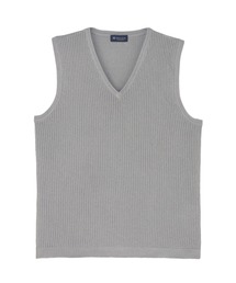 Pitta Re:)（ピッタリ）の「ニット メッシュ編地ベスト メンズ（ベスト）」