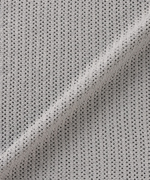 Pitta Re:)（ピッタリ）の「ニット メッシュ編地ベスト メンズ（ベスト・メンズ・ピンクベージュ/ネイビー/ライトグレー・M/L/LL）」の8枚目の写真