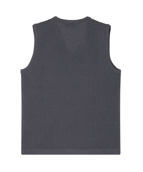 Pitta Re:)（ピッタリ）の「ニット メッシュ編地ベスト メンズ（ベスト・メンズ・ピンクベージュ/ネイビー/ライトグレー・M/L/LL）」の10枚目の写真