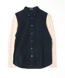SueUNDERCOVER ブラウス　ブラック ブランド古着】SueUNDERCOVER（スーアンダーカバー）のレディース古着