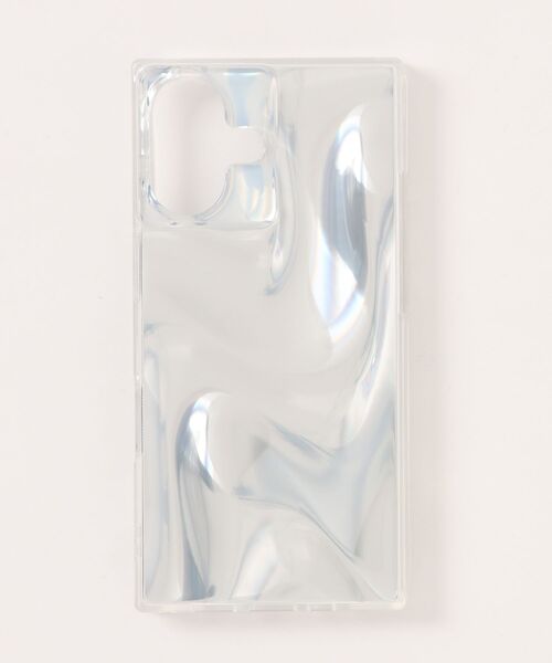 Fun & Daily（ファンアンドデイリー）の「Silver Silky iPhone Case 16 17 Pro ProMax / アイフォンケース（スマホケース/カバー・レディース・シルバー・iPhone 17/iPhone 16/iPhone 16 Pro/iPhone 16 Pro Max/iPhone 17 Pro/iPhone 17 Pro Max）」の7枚目の写真