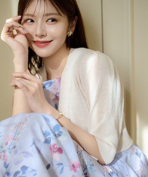 TOCCA(トッカ)の「FLORAL BLISS ドレス(ワンピース・レディース・アイボリー系5/ライラック系5・00/0/2/4/6)」の20枚目の写真