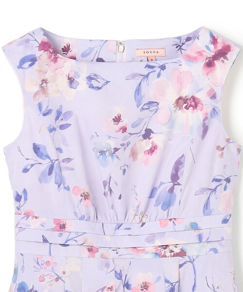 TOCCA(トッカ)の「FLORAL BLISS ドレス(ワンピース・レディース・アイボリー系5/ライラック系5・00/0/2/4/6)」の12枚目の写真